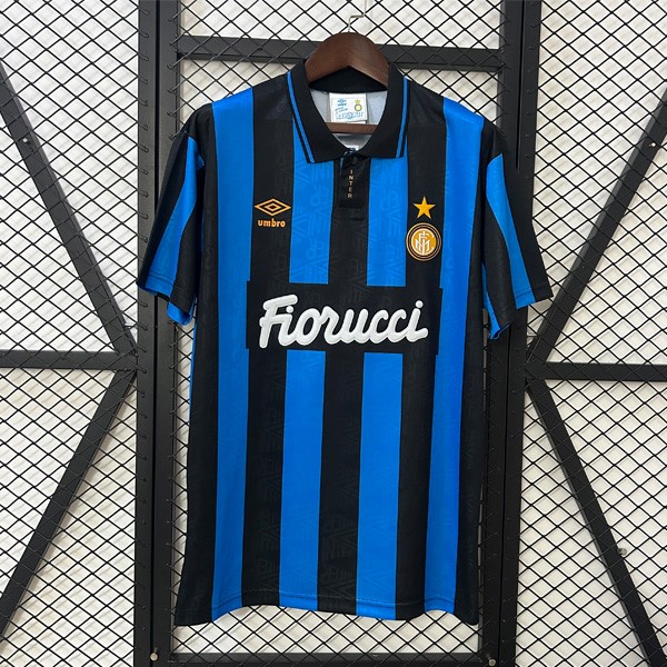 Tailandia Camiseta Inter Milan Replica Primera Ropa Retro 1992-1994